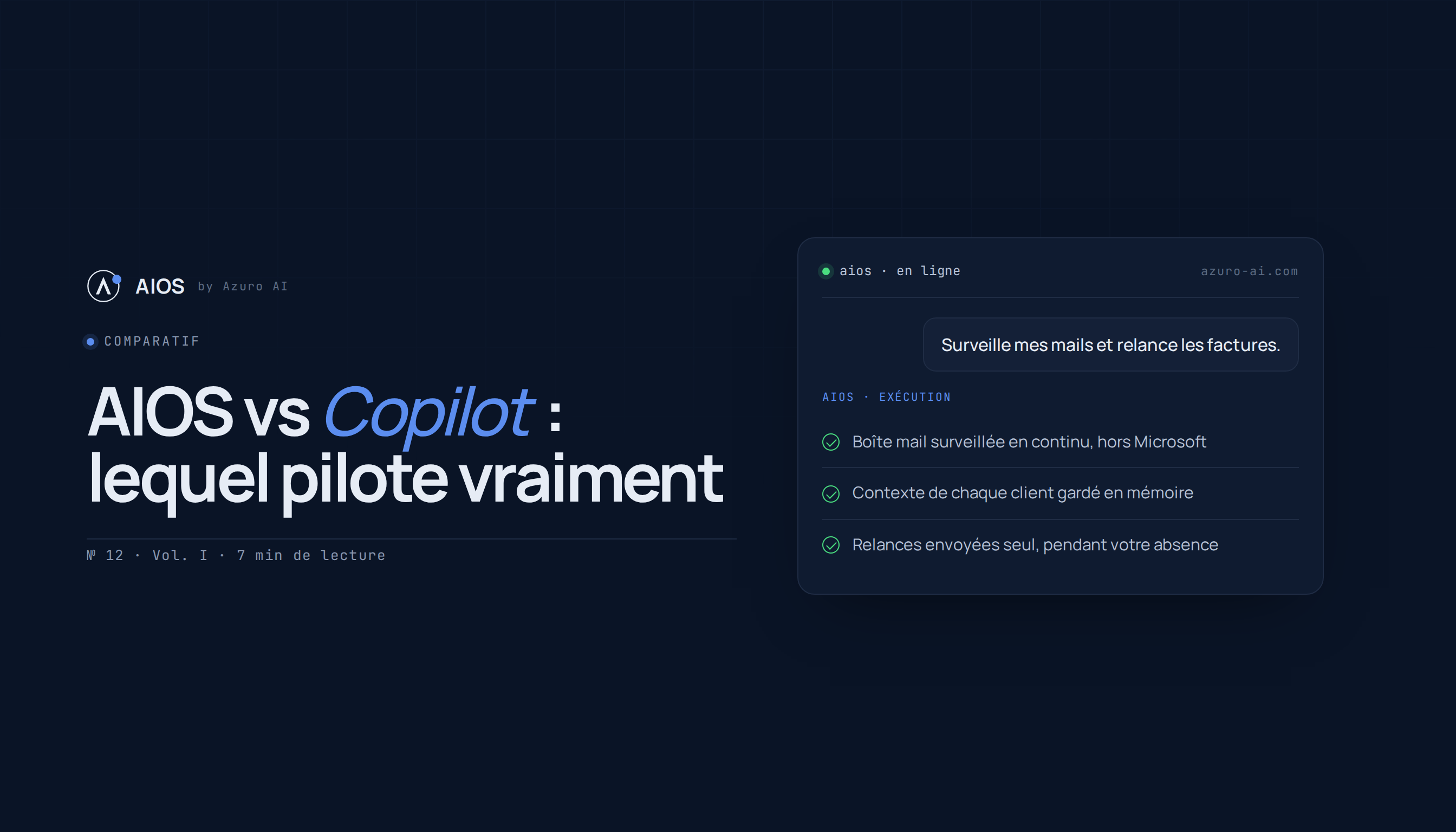 AIOS vs Microsoft Copilot : lequel pilote vraiment votre entreprise